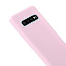 Case für Samsung Galaxy S10 Plus/S10+ SM-G975 Handyhülle 6.4 Zoll Ultra Dünn Cover Schutzhülle aus TPU Extra Slim Leicht Pink