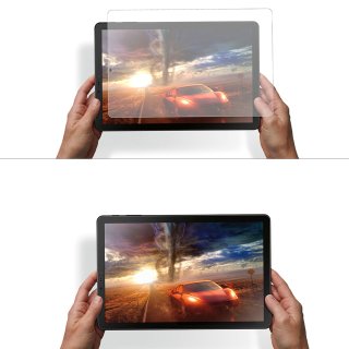 2x Flexible Nano-Schutzfolie f&uuml;r Samsung Galaxy Tab S4 SM-T830 T835 10.5 Zoll Displayschutz Screen Protector blasenfrei