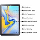 2in1 Set für Samsung Galaxy Tab A 10.5 SM-T590 T595 mit Smart Cover + Schutzglas 360° Hülle Cover Displayfolie Rosa