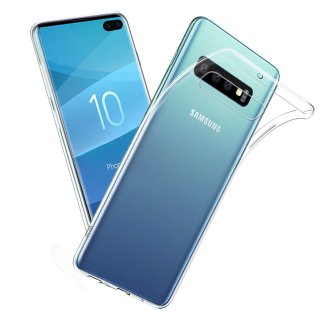 Schutzhülle für Samsung Galaxy S10 SM-G973 Cover 6.1 Zoll Ultra Slim Case Tasche aus TPU Stoßfest Extra Dünn Leicht Schlank