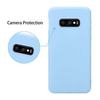Cover für Samsung Galaxy S10e SM-G970 Handyhülle 5.8 Zoll Ultra Slim Bumper Schutzhülle aus TPU Extra Dünn Schlank Blau