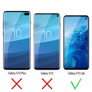 Displayschutz für Samsung Galaxy S10e SM-G970 mit 5.8 Zoll 9H Screen Protector Schutzglas Schutzfolie Displayfolie