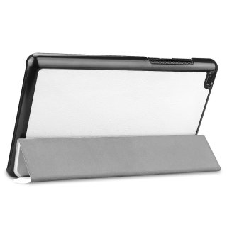 Cover für Lenovo Tab E8 TB-8304F 8 Zoll Tablethülle Schlank mit Standfunktion und Auto Sleep/Wake Funktion Weiß