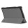Cover für Lenovo Tab M10 (2018) TB-X605F 10.1 Zoll Tablethülle Schlank mit Standfunktion und Auto Sleep/Wake Funktion Grau