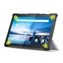 Tablet Hülle für Lenovo Tab M10 (2018) TB-X605F 10.1 Zoll Slim Case Etui mit Standfunktion und Auto Sleep/Wake Funktion