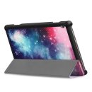 Cover für Lenovo Tab M10 (2018) TB-X605F 10.1 Zoll Tablethülle Schlank mit Standfunktion und Auto Sleep/Wake Funktion