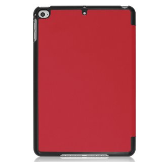 Case für Apple iPad Mini 4/5 7.9 Zoll Schutzhülle Tasche mit Standfunktion und Auto Sleep/Wake Funktion Rot