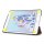 Hülle für Apple iPad Mini 4/5 7.9 Zoll Smart Cover Etui mit Standfunktion und Auto Sleep/Wake Funktion Weinrot