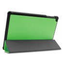 Cover für Samsung Galaxy Tab A SM-T510 10.1 Zoll Tablethülle Schlank mit Standfunktion Grün
