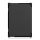 Set für Lenovo Tab M10 TB-X605F 10.1 mit Tasche mit Sleep/Wake Funktion + Schutzglas Hülle Cover Folie Schwarz