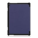 Schutzset für Lenovo Tab M10 (2018) TB-X605F 10.1 mit Slim Tabletschutzhülle + Schutzfolie Hülle Cover Folie Blau