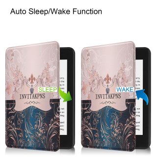 H&uuml;lle f&uuml;r Amazon Kindle 2019 (10. Generation) 6 Zoll Smart Cover Etui mit Standfunktion und Auto Sleep/Wake Funktion