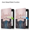 Hülle für Amazon Kindle 2019 (10. Generation) 6 Zoll Smart Cover Etui mit Standfunktion und Auto Sleep/Wake Funktion