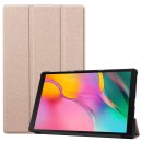 Hülle für Samsung Galaxy Tab A 10.1 SM-T510 10.1 Zoll Smart Cover Etui mit Standfunktion Gold