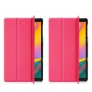 Schutzhülle für Samsung Galaxy Tab A 10.1 SM-T510 10.1 Zoll Slim Case Etui mit Standfunktion Pink