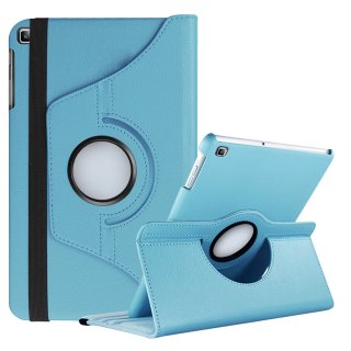Schutzhülle für Samsung Galaxy Tab A 10.1 SM-T510 10.1 Zoll Hülle Flip Case 360° Drehbar Hellblau