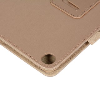 Case für Samsung Galaxy Tab A 10.1 SM-T510 10.1 Zoll Schutzhülle Etui mit Standfunktion Gold