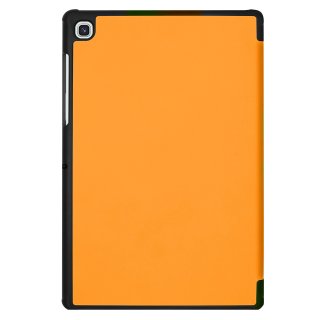 Cover für Samsung Galaxy Tab S5e SM-T720 T725 10.5 Zoll Tablethülle Schlank mit Standfunktion und Auto Sleep/Wake Funktion Orange