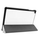 Tablet Hülle für Samsung Galaxy Tab A 10.1 SM-T510 10.1 Zoll Slim Case Etui mit Standfunktion Weiß