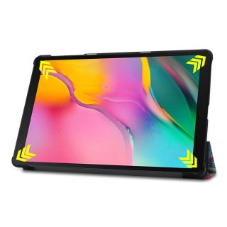 Tablet Hülle für Samsung Galaxy Tab A 10.1 SM-T510 10.1 Zoll Slim Case Etui mit Standfunktion