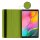 Cover für Samsung Galaxy Tab S5e 10.5 SM-T720 T725 10.5 Zoll Schutzhülle Hülle Flip Case 360° Drehbar Grün