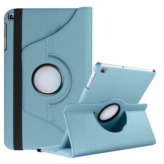 Hülle für Samsung Galaxy Tab S5e 10.5 SM-T720 T725 10.5 Zoll Schutzhülle Smart Cover 360° Drehbar Hellblau