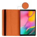 Schutzhülle für Samsung Galaxy Tab S5e 10.5 SM-T720 T725 10.5 Zoll Hülle Flip Case 360° Drehbar Orange