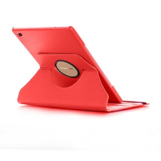 Hülle für Samsung Galaxy Tab S5e 10.5 SM-T720 T725 10.5 Zoll Schutzhülle Smart Cover 360° Drehbar Rot