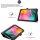 Hülle für Samsung Galaxy Tab S5e 10.5 SM-T720 T725 10.5 Zoll Smart Cover Etui mit Standfunktion Schwarz