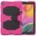 3in1 Cover für Samsung Galaxy Tab A 10.1 Zoll SM-T510 T515 Extrem Schutz mit Display Folie + Stativ Pink