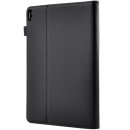 Schutzhülle für Lenovo Tab M10 TB-X605F Tablet mit 10.1 Zoll Hülle aus Kunstleder Business Cover Flip Case Etui mit Halterung Schwarz