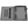 Schutzhülle für Lenovo Tab M10 (2018) TB-X605F 10.1 Zoll Hülle aus Kunstleder Business Cover Flip Case Etui mit Halterung Schwarz