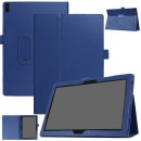 Cover für Lenovo Tab M10/Tab P10 TB-X605F/TB-X705F 10.1 Zoll Schutzhülle Etui mit Stand Funktion Blau