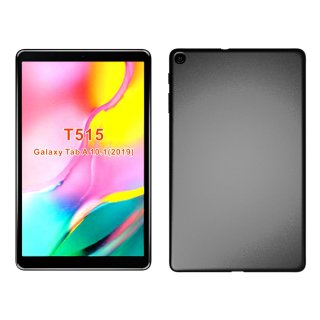 Schutzhülle für Samsung Galaxy Tab A SM-T510 T515 10.1 Zoll Silikon Hülle Slim Case Ultra Dünn Schwarz