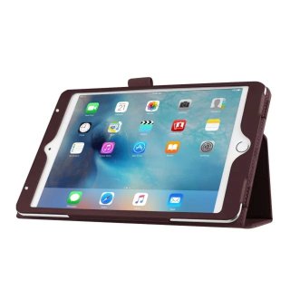 Schutzhülle für Apple iPad Mini 4 und iPad Mini 5 7.9 Zoll Slim Case Etui mit Stand Funktion Braun