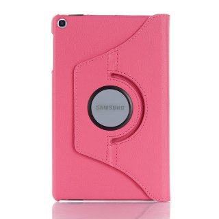 Case f&uuml;r Samsung Galaxy Tab A 8 SM-T290 SM-T295 8.0 Zoll Schutzh&uuml;lle Smart Cover H&uuml;lle 360&deg; Drehbar Pink