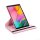 Schutzhülle für Samsung Galaxy Tab A 8 SM-T290 SM-T295 8.0 Zoll Hülle Flip Case 360° Drehbar Hellrosa