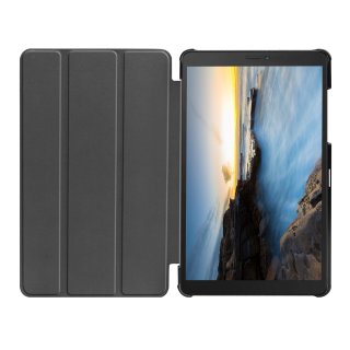 Tablet Hülle für Samsung Galaxy Tab A 8 SM-T290 SM-T295 8.0 Zoll Slim Case Etui mit Standfunktion und Auto Sleep/Wake Funktion Blau