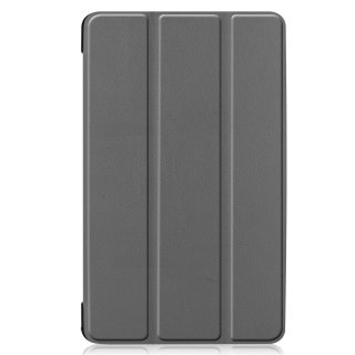 Hülle für Samsung Galaxy Tab A 8 SM-T290 SM-T295 8.0 Zoll Smart Cover Etui mit Standfunktion und Auto Sleep/Wake Funktion Grau