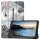 Schutzhülle für Samsung Galaxy Tab A 8 SM-T290 SM-T295 8.0 Zoll Slim Case Etui mit Standfunktion und Auto Sleep/Wake Funktion