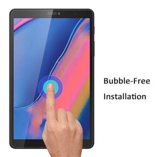 2x Flexible Nano-Schutzfolie für Samsung Galaxy Tab A 8 SM-T290 SM-T295 8.0 Zoll Displayschutz Screen Protector blasenfrei