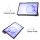 Tablet Hülle für Samsung Galaxy Tab S6 SM-T860 10.5 Zoll Slim Case Etui mit Standfunktion und Auto Sleep/Wake Funktion Gold
