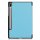 Cover für Samsung Galaxy Tab S6 SM-T860 10.5 Zoll Tablethülle Schlank mit Standfunktion und Auto Sleep/Wake Funktion Hellblau