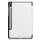 Schutzhülle für Samsung Galaxy Tab S6 SM-T860 10.5 Zoll Slim Case Etui mit Standfunktion und Auto Sleep/Wake Funktion Weiß