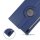 Schutzhülle für Samsung Galaxy Tab S6 SM-T860 10.5 Zoll Hülle Flip Case 360° Drehbar Blau