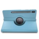 Hülle für Samsung Galaxy Tab S6 SM-T860 10.5 Zoll Schutzhülle Smart Cover 360° Drehbar Hellblau