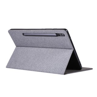 Tablet Hülle für Samsung Galaxy Tab S6 SM-T860 10.5 Zoll Soft Case Etui mit Standfunktion und Auto Sleep/Wake Funktion Grau