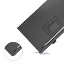 Hülle für Samsung Galaxy Tab S6 SM-T860 10.5 Zoll Smart Cover Etui mit Standfunktion Schwarz
