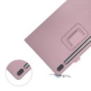 Hülle für Samsung Galaxy Tab S6 SM-T860 10.5 Zoll Slim Case Etui mit Standfunktion Hellrosa