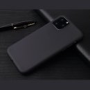 Case für Apple iPhone 11 6.1 Zoll Dünn Cover Schutzhülle Outdoor Handyhülle aus TPU Stoßfest Extra Schutz Robust Schwarz